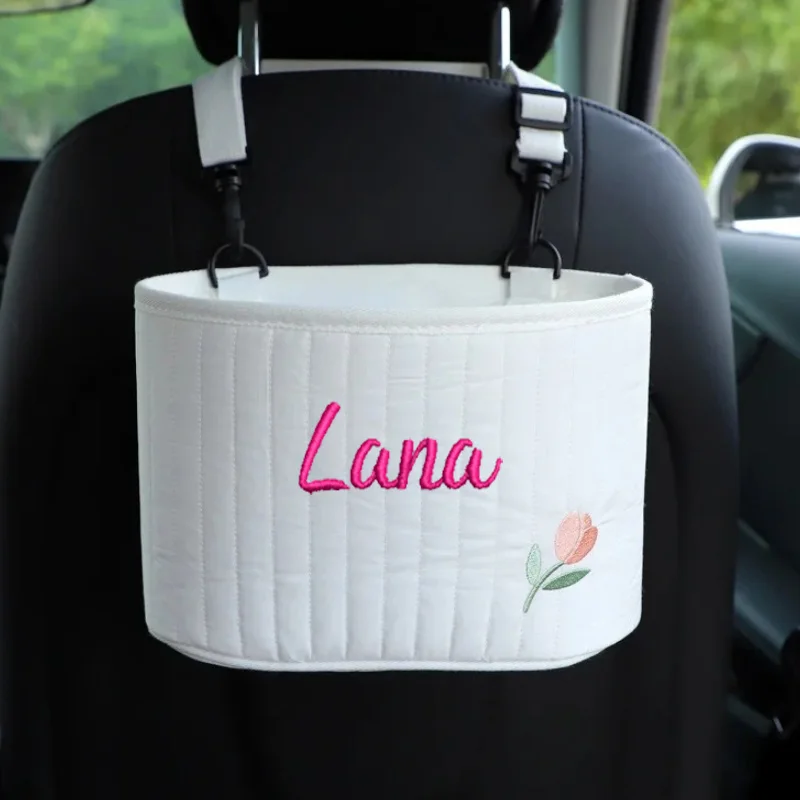 Customized Car Seat Back Bag, Car Storage Bag, Seat Net Pocket, Car Bucket Bags, Multifunctional Car Storage, New Car Interior