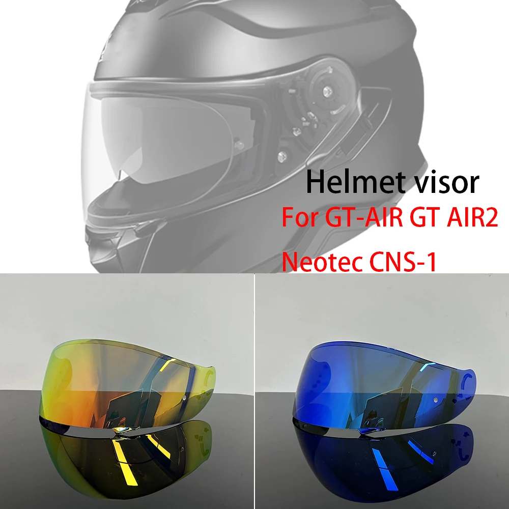 For SHOEI GT-AIR GT AIR2 Neotec CNS-1 Motorcycle Helmet Visor Lens Shield Sunscreen Windshield Uv Protection