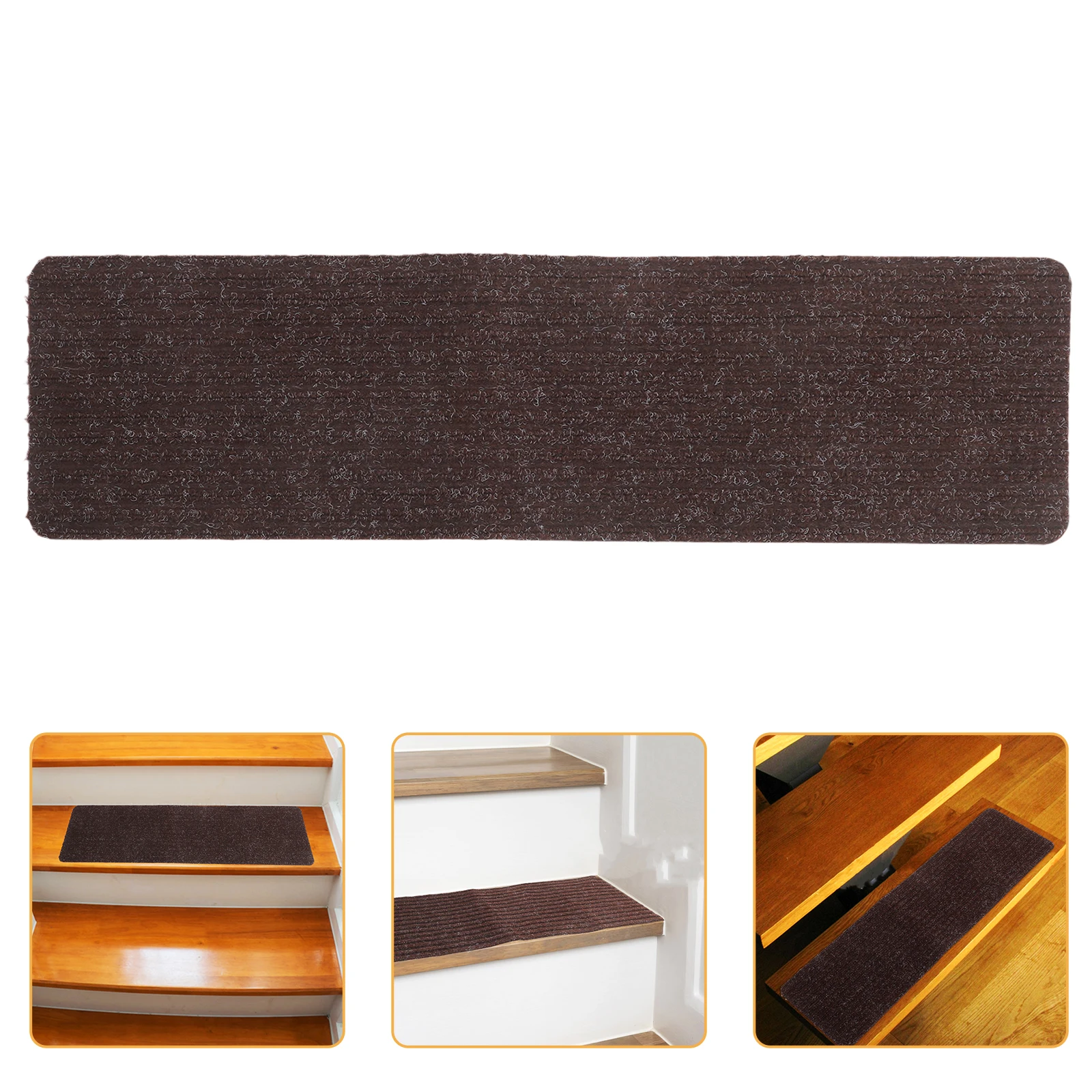 

Non-Slip Treads Adhesive Anti-Skid Floor Carpet Strips For Wood Ceramic Stone Stairs Easy Install Reusable Stair Mats Step