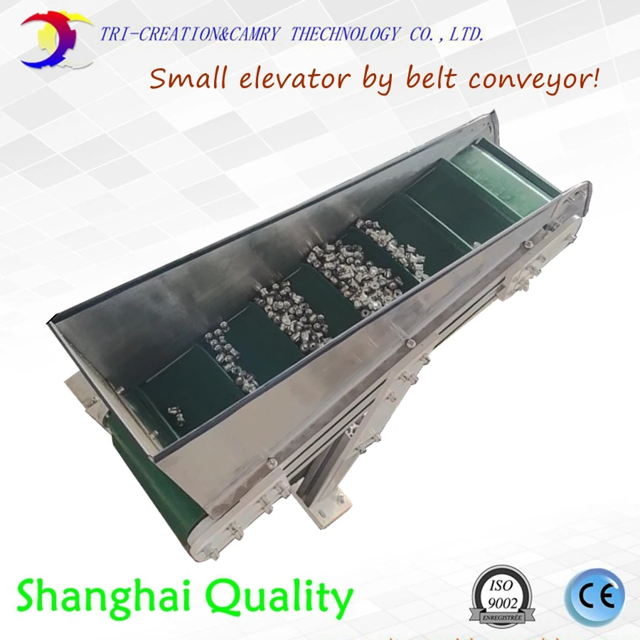 

Belt conveyor for parts,Storage bin/bunker/stock bin with belt transporting