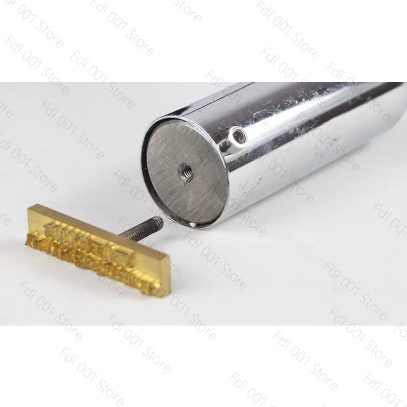 110V/220V Handheld Hot Stamping Machine 0-400 ℃ Temperature Adjustment for Embossing Leather/cake Wood Markings 300W M5/M8