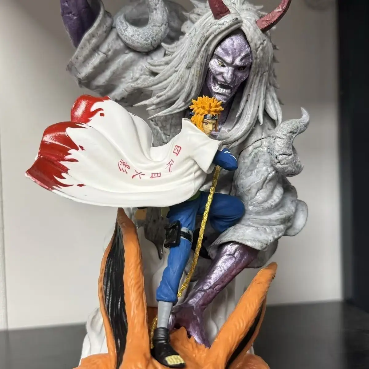 28 سنتيمتر أنيمي ناروتو شيبودن ناميكازي ميناتو الشكل الجيل الرابع غيبوبة ختم سين لعبة مجسمة دمية جمع هدية Aciton #4