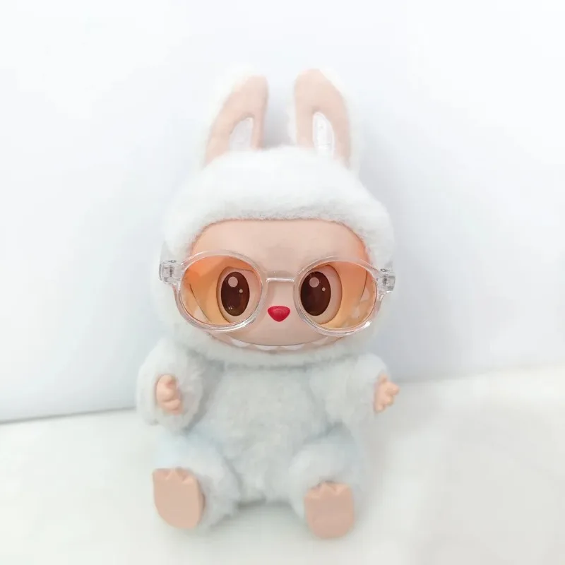 

Mini Plush Doll'S Clothes Outfit Accessories For Korea Kpop Exo 15/17cm Labubu Idol glasses sunglasses Clothing Gift