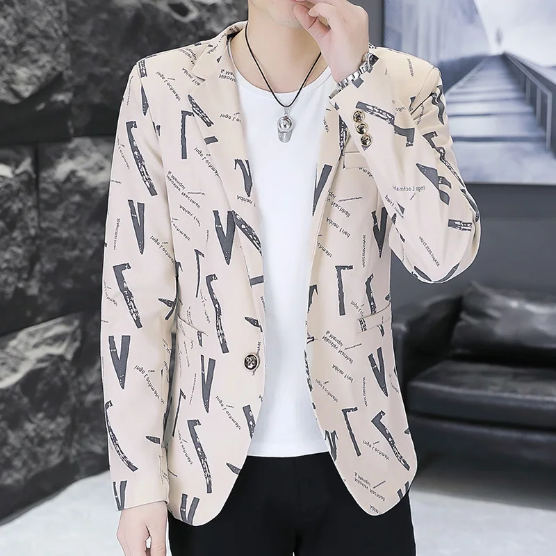 السترة الجديدة للرجال أزياء الأعمال شهم ضئيلة خطابات النمط البريطاني أداء في الهواء الطلق الاتجاه الزفاف مأدبة عارضة السترة #6