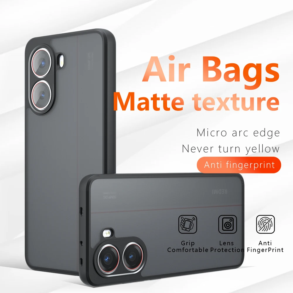 

Skin Sensation Airbag Anti Drop Case Cover for Xiaomi Poco X7 Pro Mircropyle Back Case Cover Poco X7 Phone Fundas Poco X6 X6 Pro