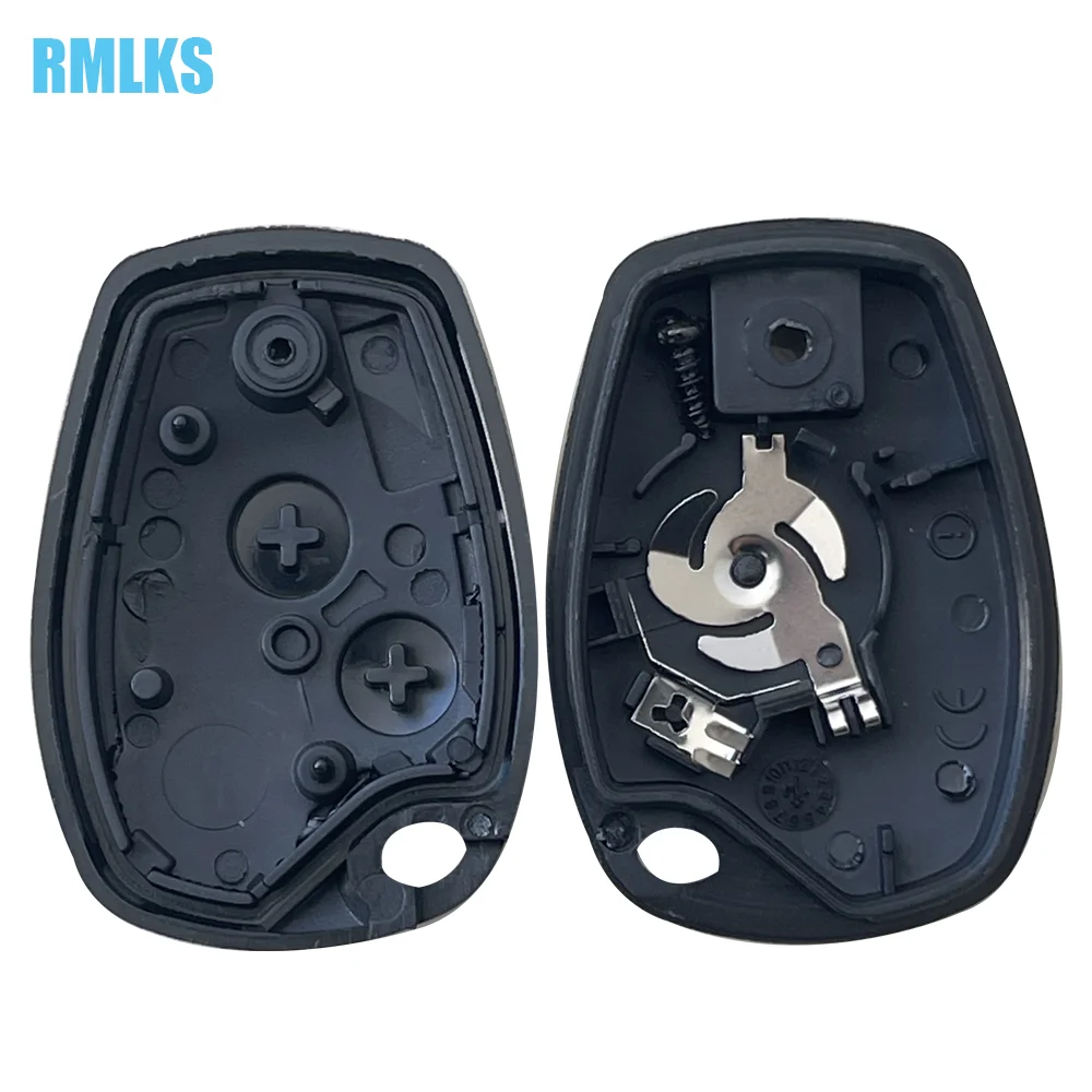 Carcasa de llave remota para coche, funda de llave de alarma con botones para Renault Duster, Clio, DACIA 3, Twingo, Logan, Sandero, Modus, Nissan 2/3