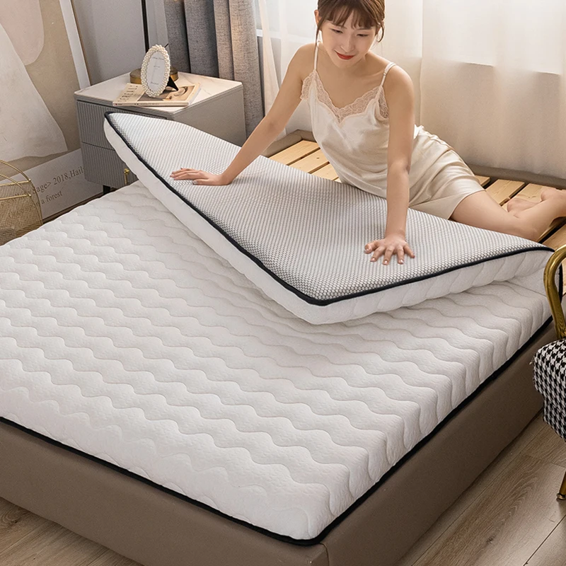 Six-layer structure latex mattress upholstery home thickened dormitory student single tatami mat sponge pad double mattress