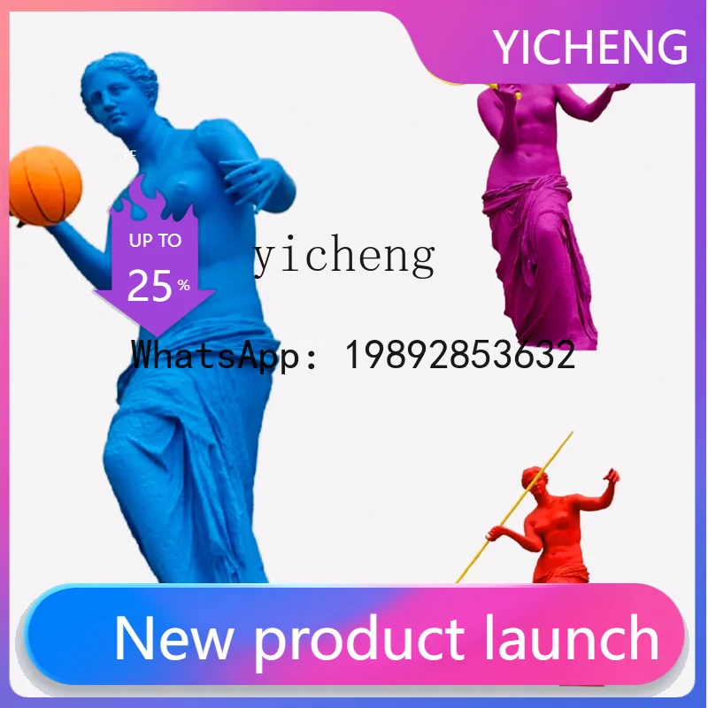 

XX Venus Декоративный орнамент Большая скульптура Теннис Бокс Баскетбол Спортивная форма Роскошный домашний декор