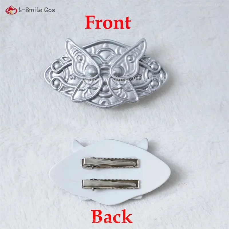 DY20Peluca de Cosplay de helecho de alta calidad, pelucas rectas de color morado oscuro de Anime, pelo sintético resistente al calor, pelucas de juego de rol de Halloween 25