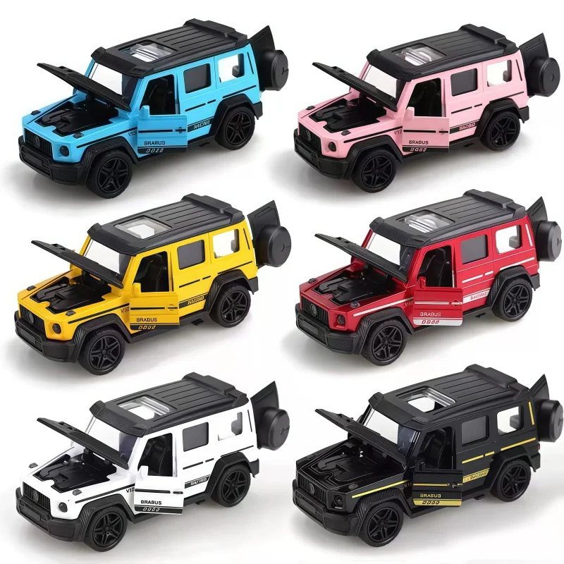 1/36 Proportional Die-Casting Metal New L Off-Road Car, Three-Door Alloy Model, Boy Toy, Adult Decoration desktop Decoration Hol