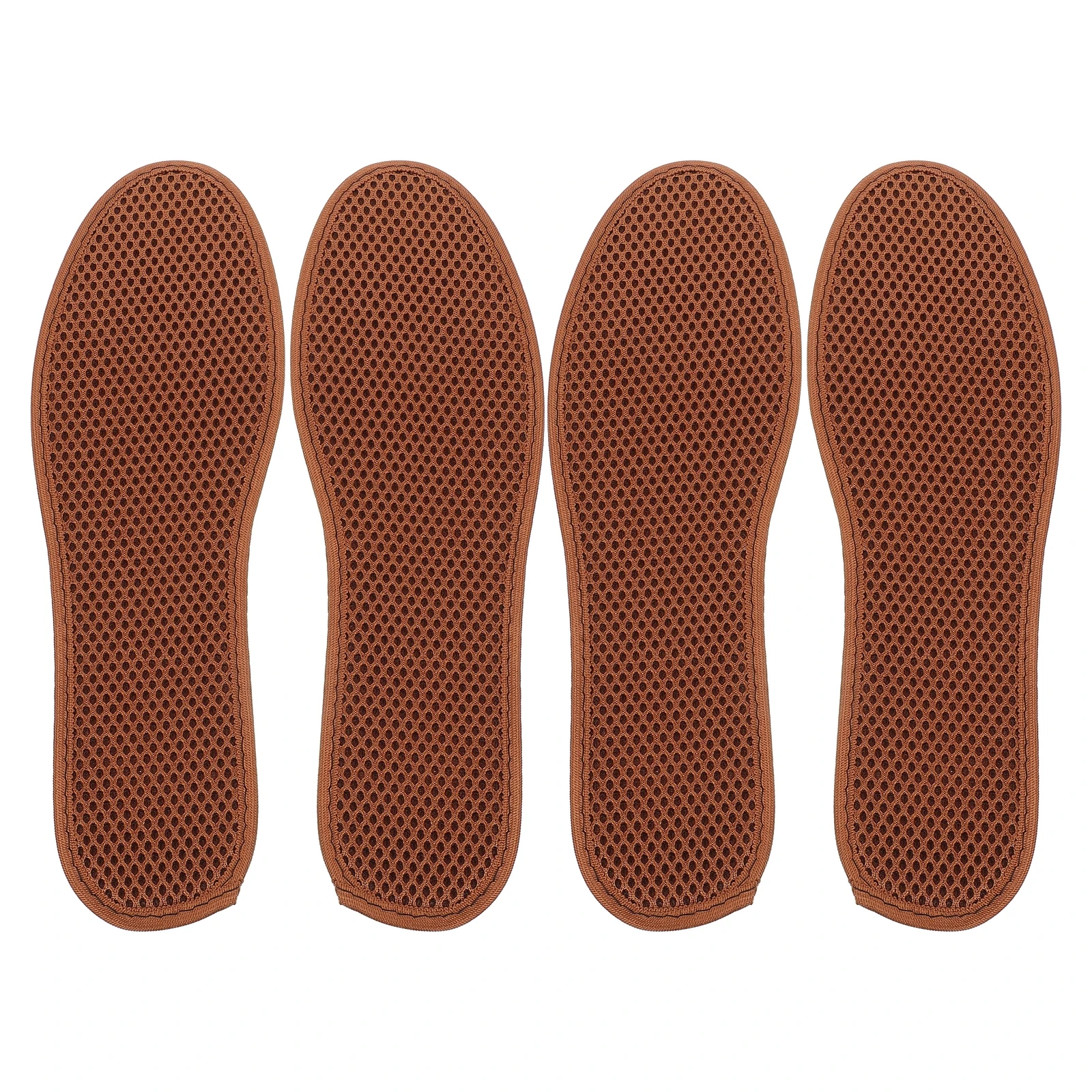 

2 Pairs Deodorant Insoles Absorb Sweat Bamboo Charcoal Pads Foot Care Shoes Cushion Accessories Athletic Daily Life Aroma