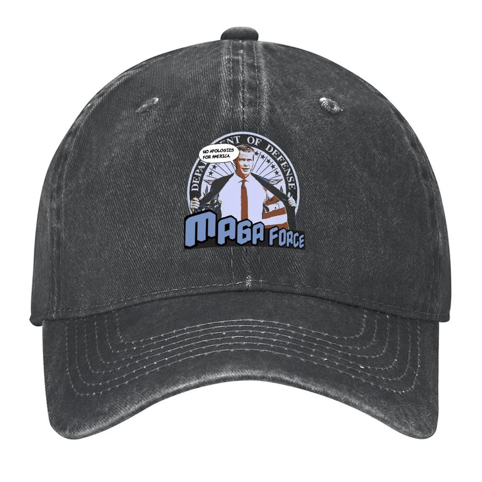 

Pete Hegseth MAGA Force Baseball Cap Uv Protection Solar Hat Hat Beach Unique hats Beach Hats For Men Women's