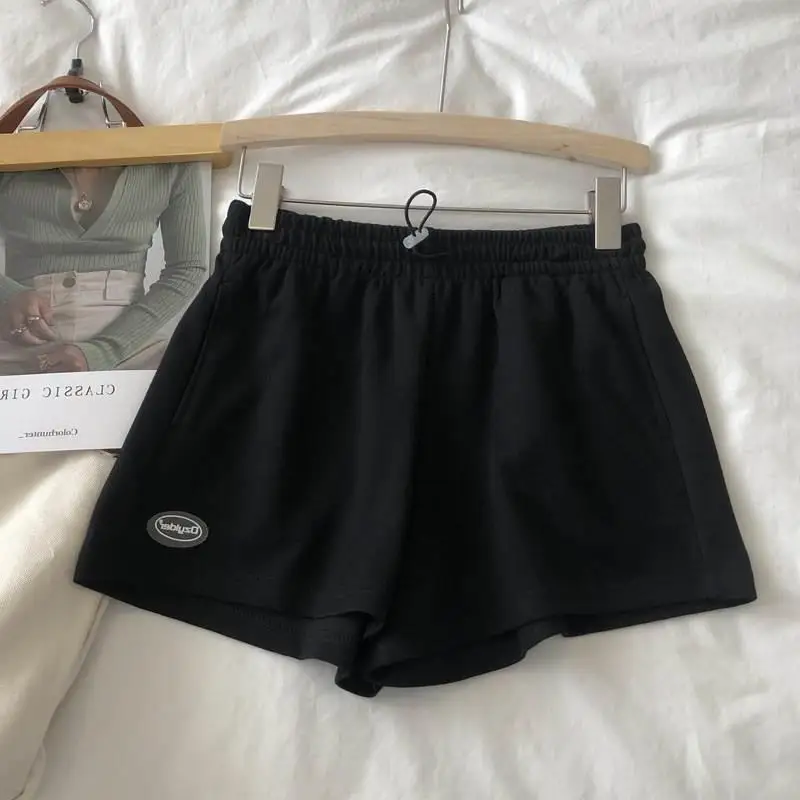 Pantalon de sport décontracté pour femmes, taille haute, en Fiber de Polyester, pour dames, été 2023