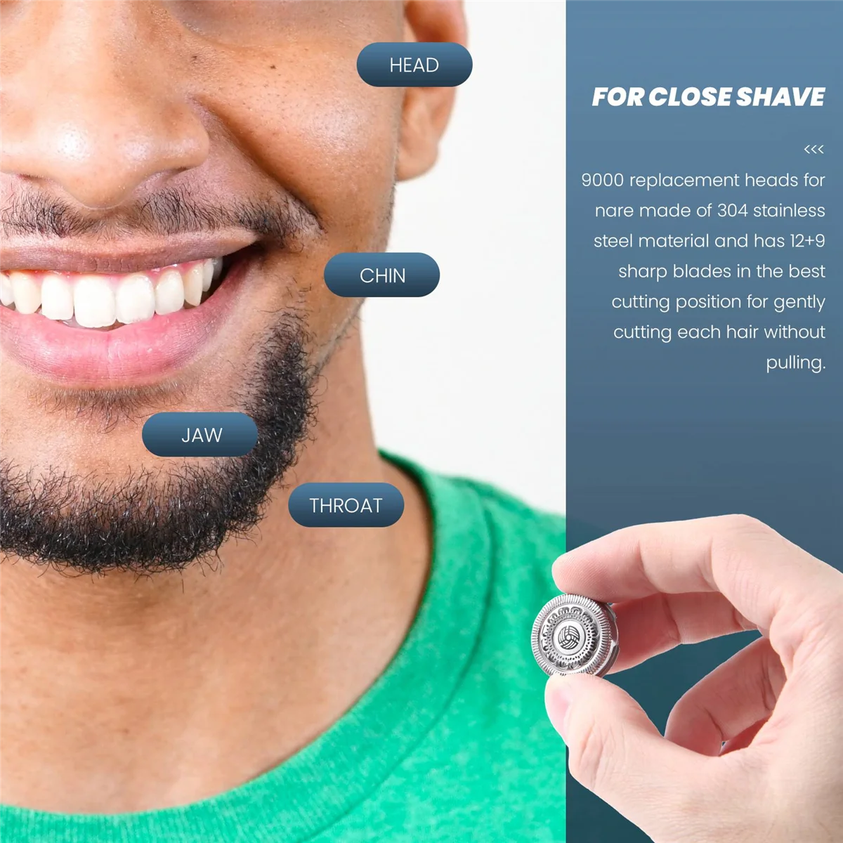 Сменные головки SH90 для бритв Philips Norelco серии 9000, S8950, SW9700, SW6700, 9000, сменные лезвия для бритв