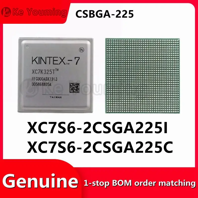 Integrated Circuit IC, Electronic Components, One-Stop BOM Distribution, XC7S6-2CSGA225I, XC7S6-2CSGA225C, CSBGA-225, 1Pc