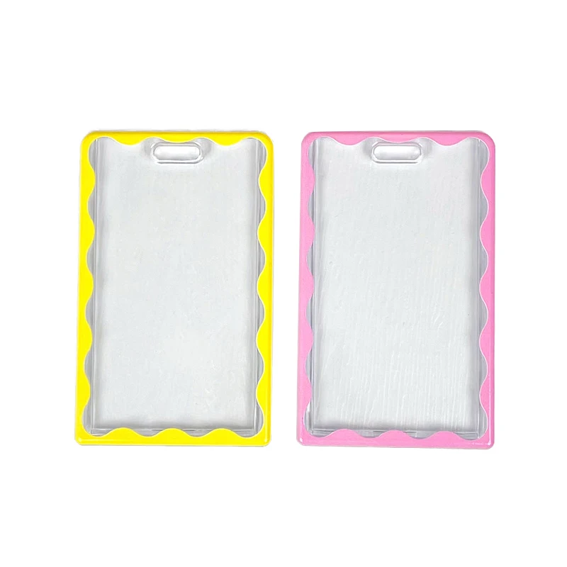 Acrylic Kpop Photocard Holder Transparent 3 Inch Idol Card Holder Photo Sleeves Bus Card Student Card Case Photo Protector