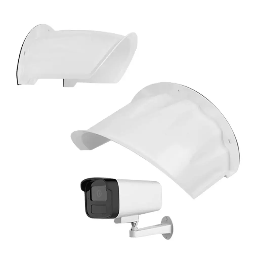 ABS Camera Protection Shield Portable White Waterproof Protective Covers CCTV Turret Dome Cameras Camera Rainproof Cover