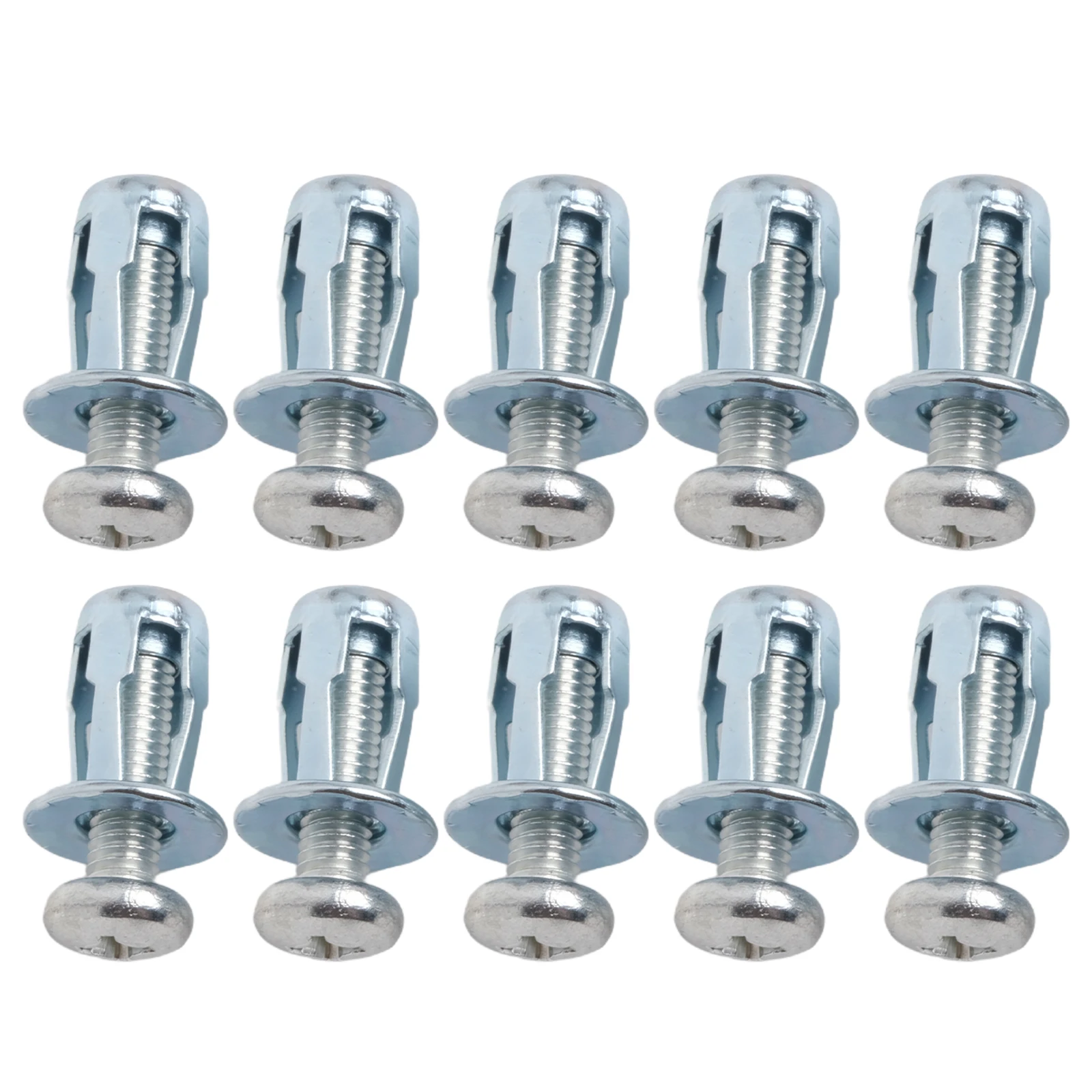 20pcs Petal Shape Rivet Nut Screw Bolt Kit Expansion Metal Rivetnut For Wall Lamps Clocks Furniture Hardware