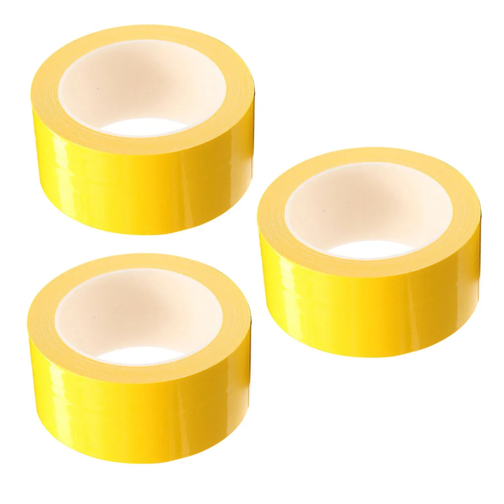 

3 Rolls Waterproof Single-Sided Tape High Viscosity Strong Adhesive Sealing Repairing Packaging Tape for Home Industry Use