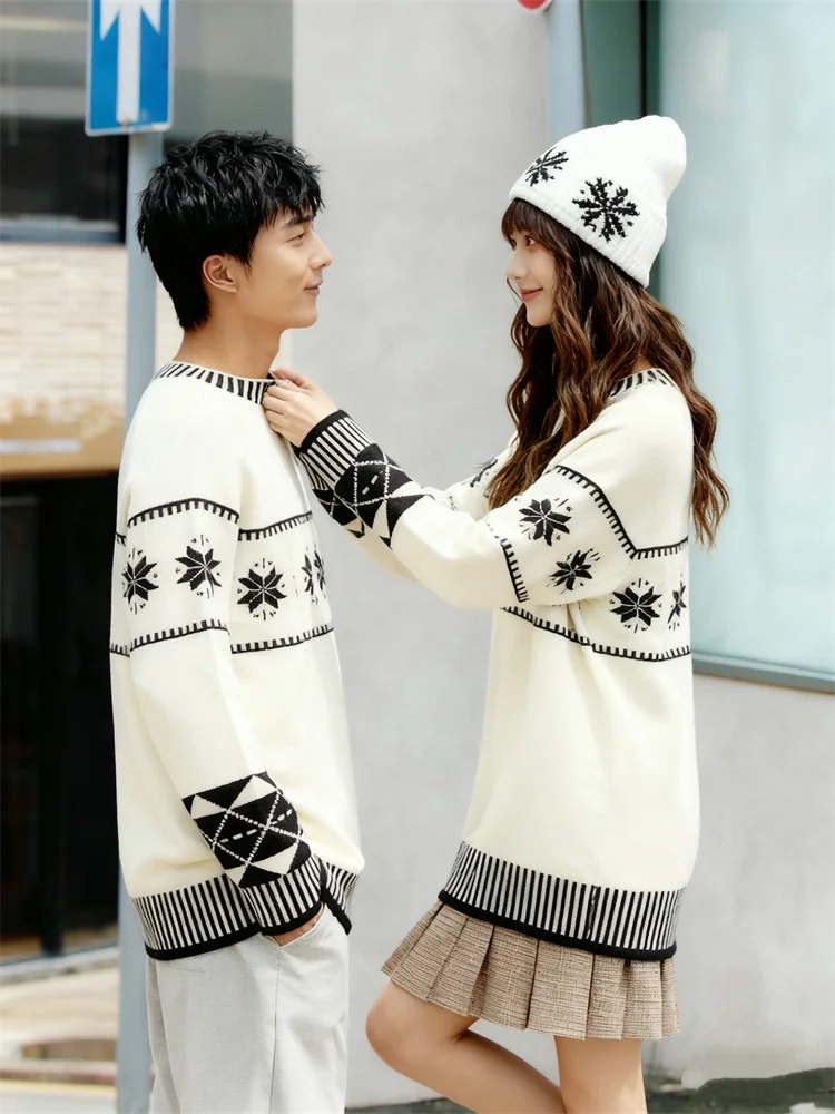 ZAZOMDE Top lavorato a maglia da strada in stile coreano maglione ampio unisex a maniche lunghe comodo da indossare ogni giorno e alla moda di strada