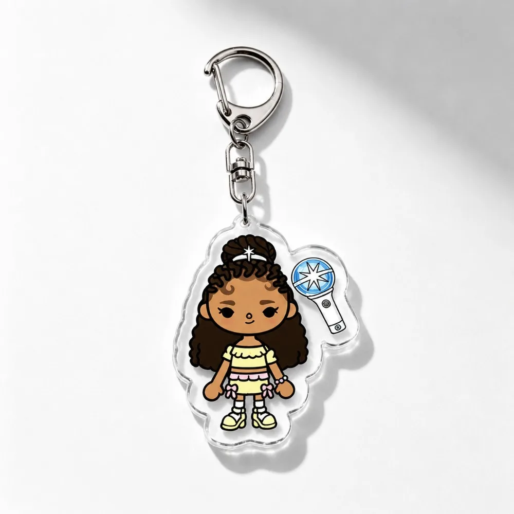 K-pop Katseye Keychain Accessories Bag Charms Cute MANON ‌SOPHIA Womens ‌DANIELA Gamer Keyrings Jewelry Fans Freinds Gift - view 4