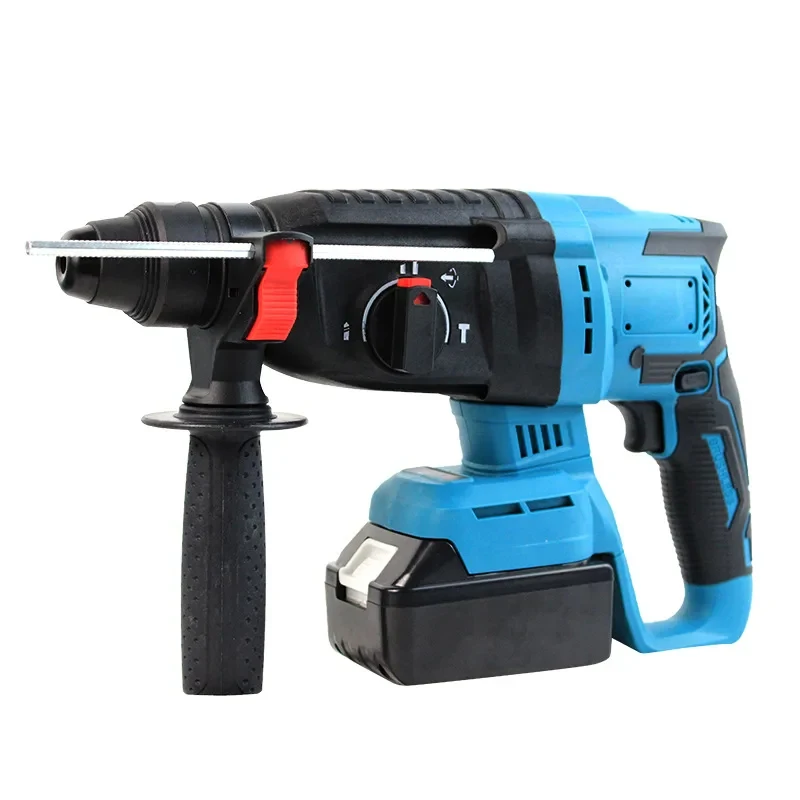 Lithium Battery Brushless Hammer Electric Pick Industrial Grade Multi-Function High Power Concrete Impact Drill view 3