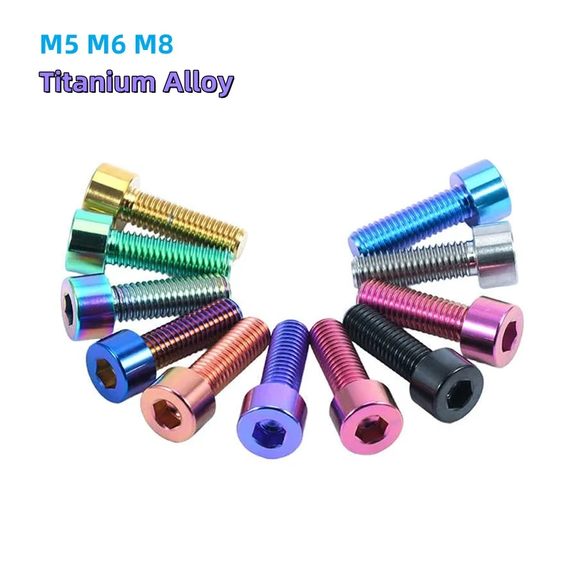 M5 M6 M8 Green Black Golden Purple Blue Hex Socket Allen Moter Screw Bolt