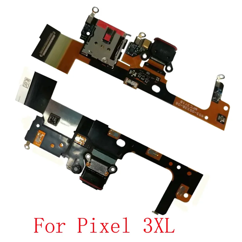 1Pcs Dock Port Jack Connector Plug Charger USB Charging Board Contact Flex Cable For Google 3XL Pixel 4 3 4A 5G 2 XL 2XL 4XL 3A