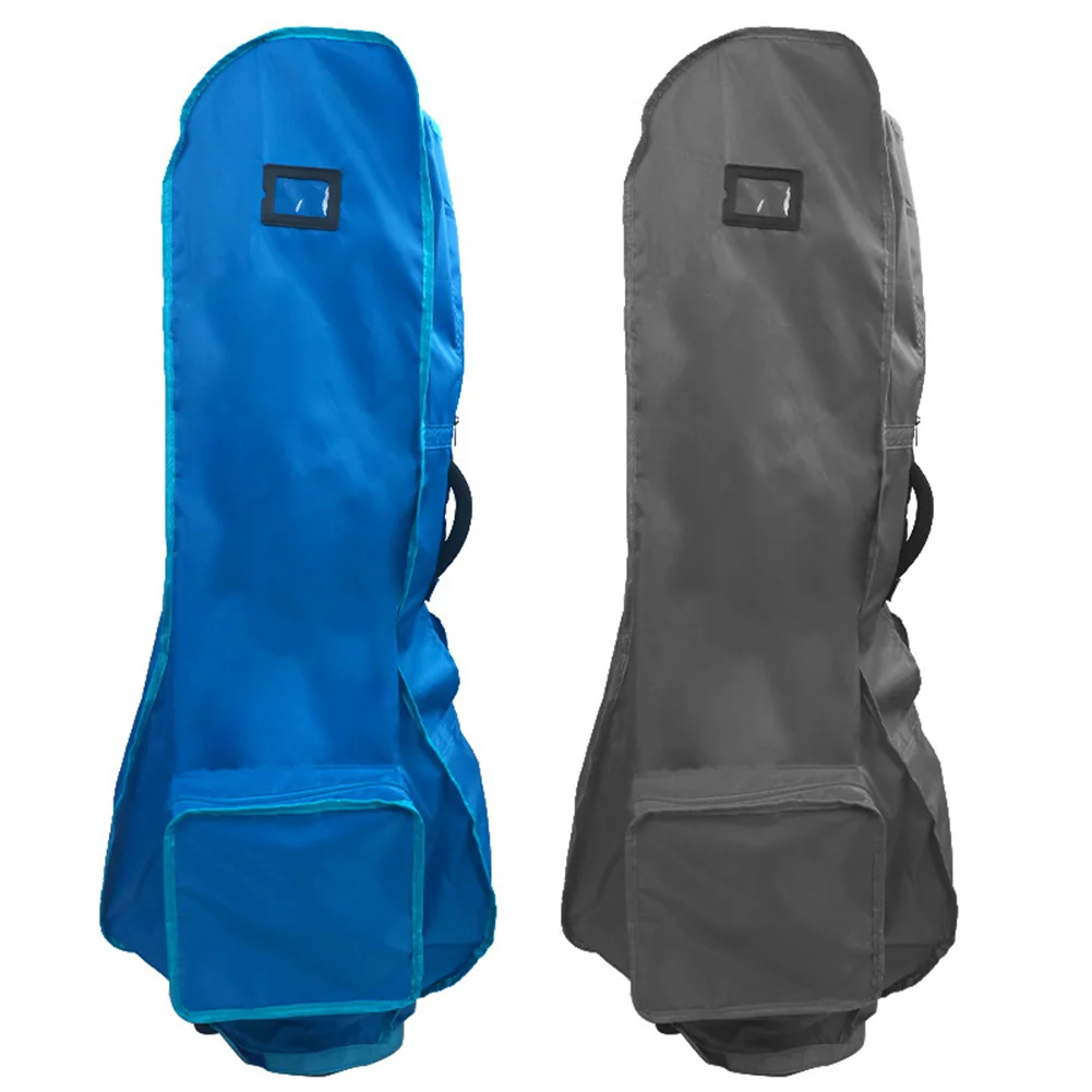 Golf Bag Rain Cover Travel PVC Waterproof with Double Zipper and Dedicated Card Holder Protects from Water Dust and Debris