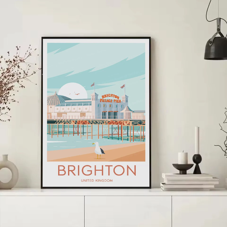 مجردة العالم السفر مدينة نيويورك فلورنسا أيسلندا المشهد المشارك حائط لوح رسم الفن صور ديكور المنزل الداخلي