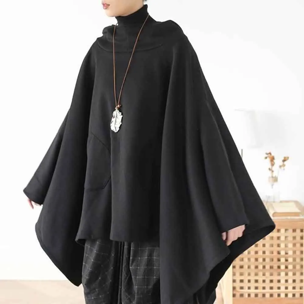 

2025 зимняя новая мужская нерегулярная однотонная толстовка в американском стиле ретро, модный свободный повседневный нишевый мужской топ High Street