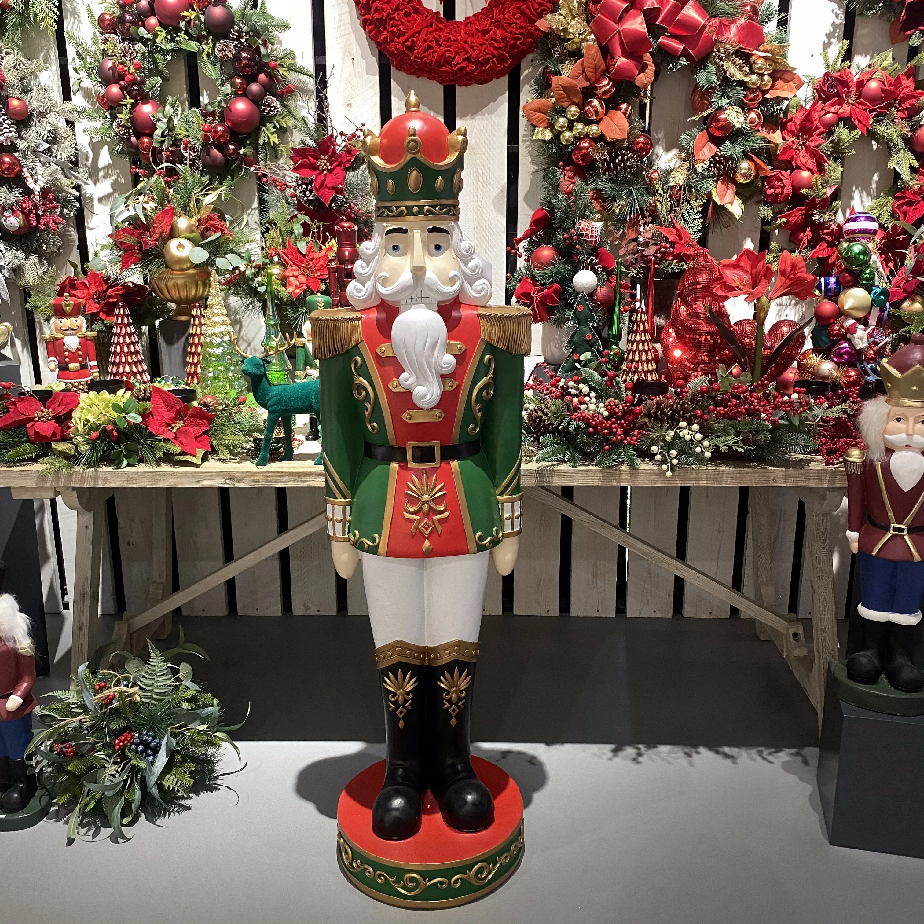 Christmas Nutcracker Outdoor/ Nutcracker Christmas Giant/ Nutcracker Soldier 6 ft Christmas Outdoor