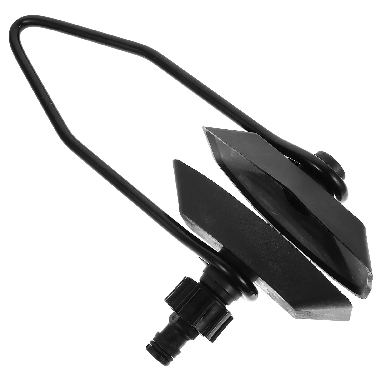 

Universal Round Flusher for Boat Outboard Cleaner Black Motor Cleaning Tool Salt Motor Flusher Build Up Removal Tool