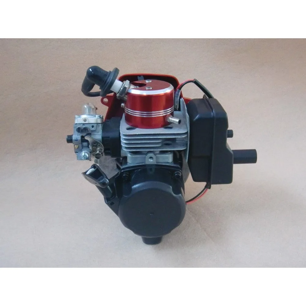 26cc ship model oil engine, remote control model racing single-cylinder water-cooled pull engine, two-stroke ignition
