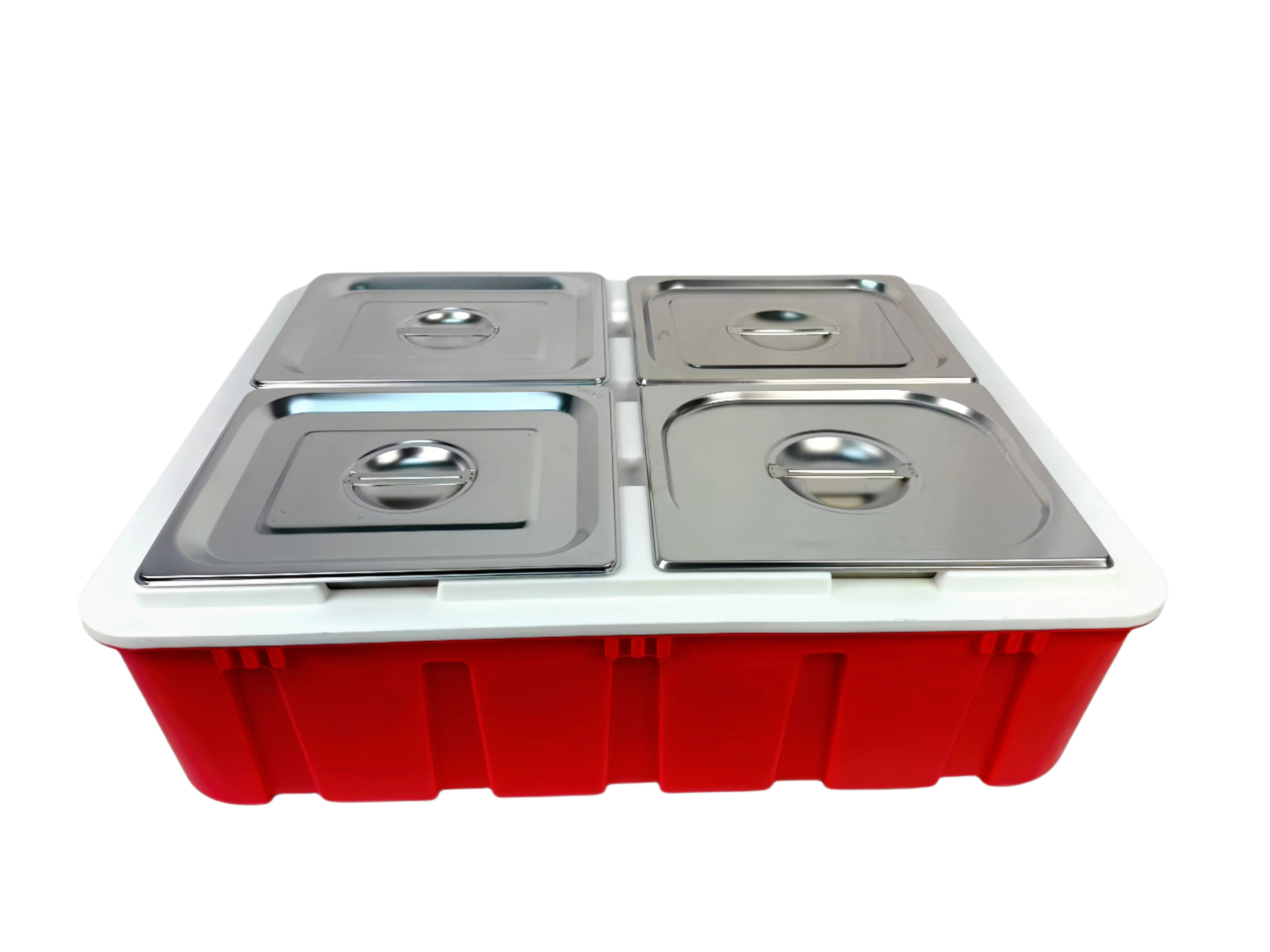 صندوق تبريد معزول لمقلاة الطعام 70L-4M GN للتخزين البارد والنقل المباشر مع صندوق معزول مناسب للهدايا