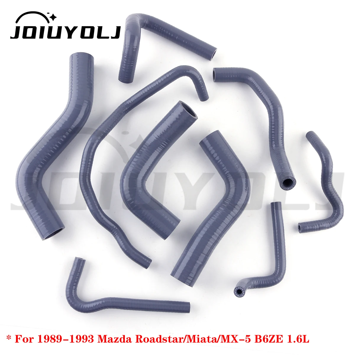 

For 1989-1993 Mazda Roadstar/Miata/MX-5 NA6CE B6ZE 1.6L Engine Silicone Coolant Radiator Hose Kit