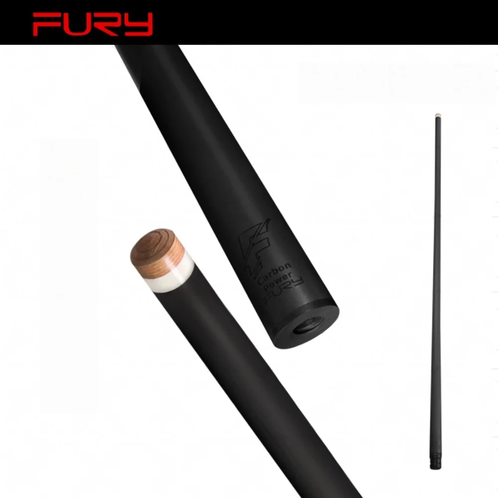 FURY 29Inch Carbon Power Energy  PRO-Taper Billiard Shaft  Replacement 11.8 / 12.5mm