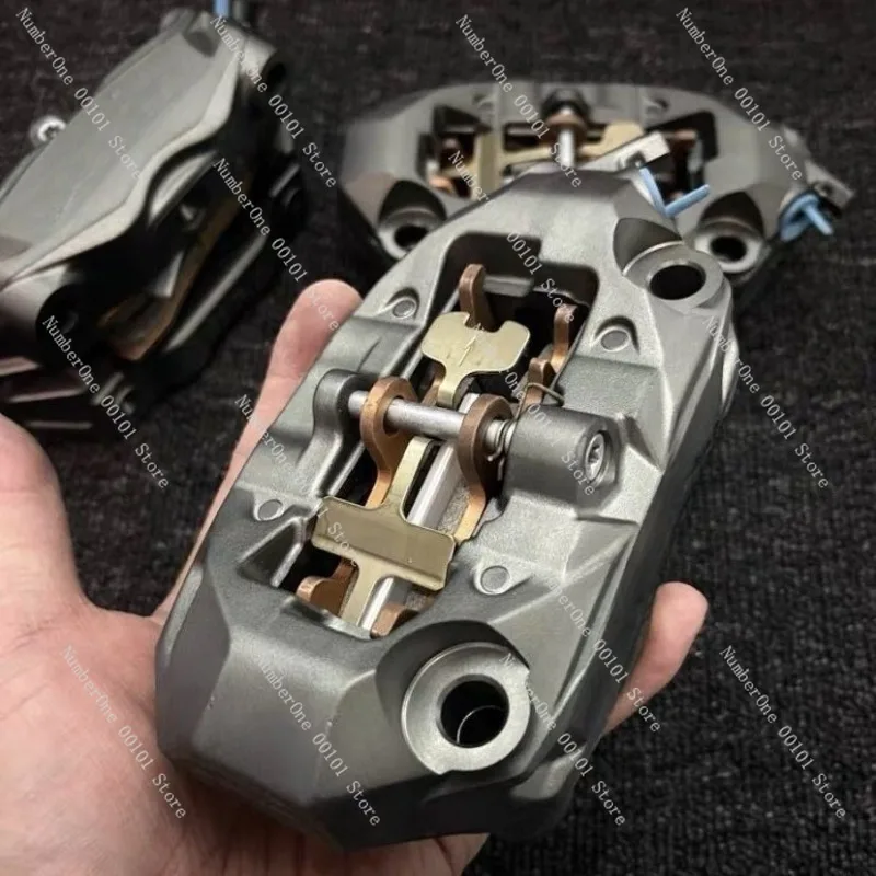Radiation Steel Caliper, 100MM Lockpoint Brake, Electric Motorcycle Modification, Available in Black, Red, Gray, and Silver