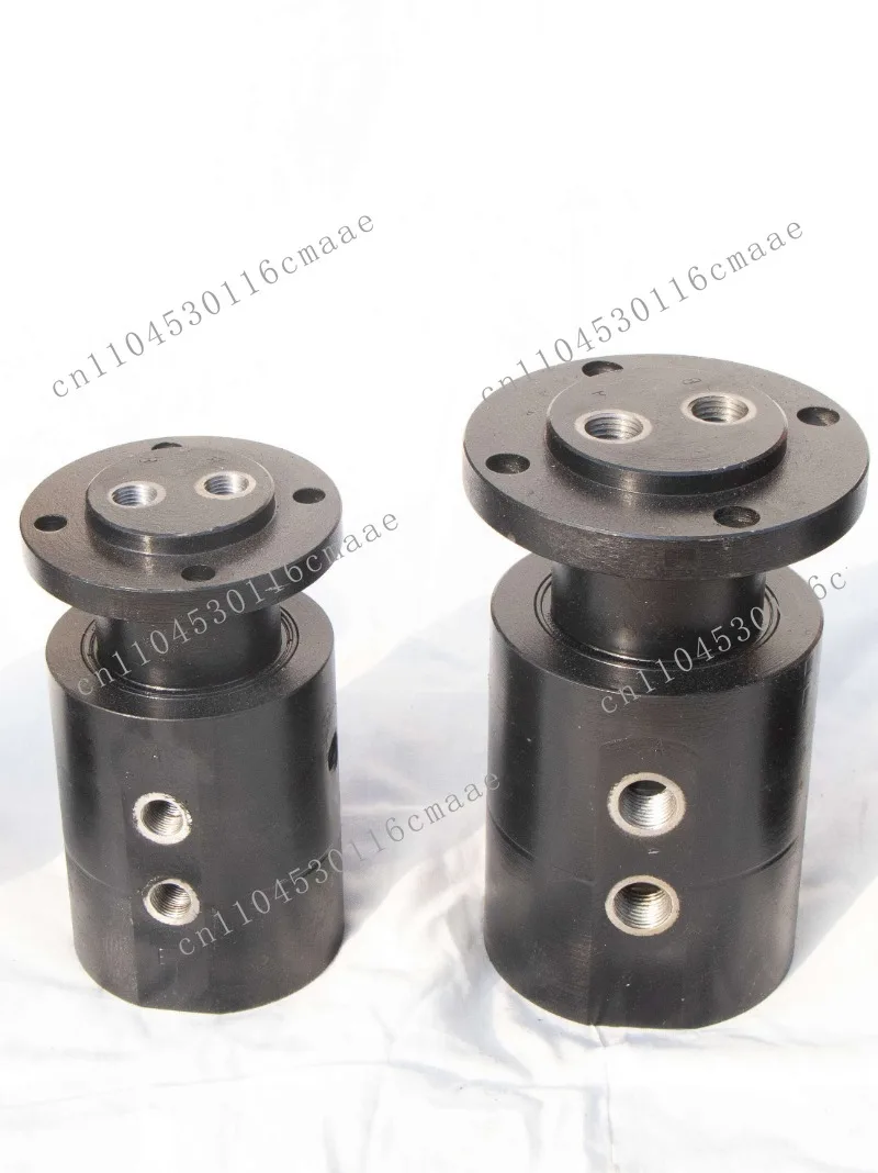 Two-way pneumatic rotary joint Hydraulic YouTube rotary joint 2-way 360-turn dual-channel rotary joint