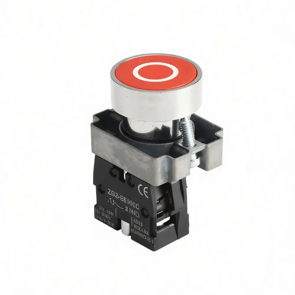 Versatile For XB2 For ZB2 Push Button Switch Industrial Control Momentary Rotary Emergency Stop Machine Automation Part Unit