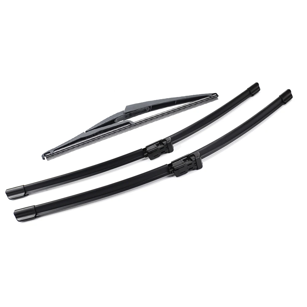 Erick\'s Wiper Front & Rear Wiper Blades Set For Peugeot 2008 P24 MK2 2019 - 2023 Windshield Windscreen Window Brushes 24\