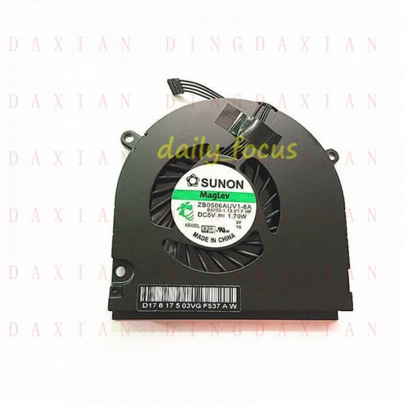 AA  For Apple Macbook Pro A1278 MB991 MB466 MB467 A1342 CPU Cooling Fan