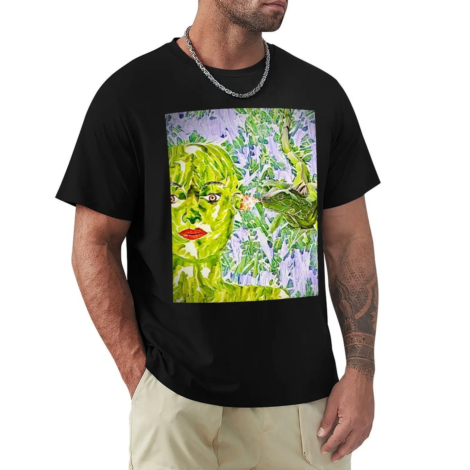 Mourn by Learning T-Shirt Basic Solid Color Casual Tee Shirt