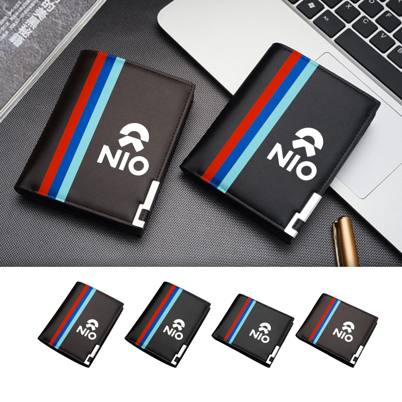 

Автомобильный мужской кошелек-органайзер с несколькими картами, деловой кошелек для Nio ES6 EC6 ES8 ES7 ET5 ET7 EP9 EVE 2021 2022 2023