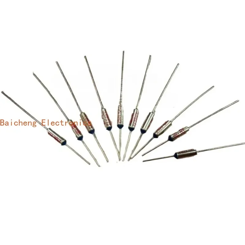 10PCS Temperature fuse with temperature control of 185 degrees/240 degrees