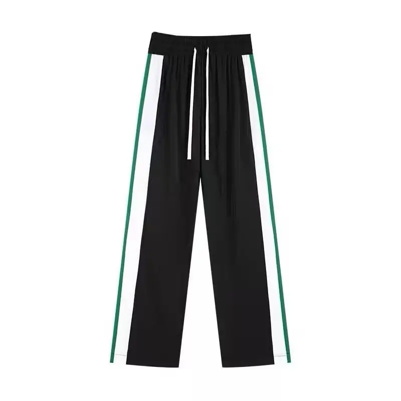 

Quick drying paratrooper pants for women in summer, loose and thin, breathable, ankle tied, wide leg work pants oversized
