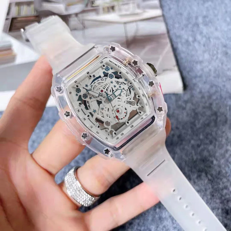 Personality Personality Business Fashion Plastic Fake Case Quartz Watch Men Luminous Cool Decorative Watches Watch Luxury Clock
