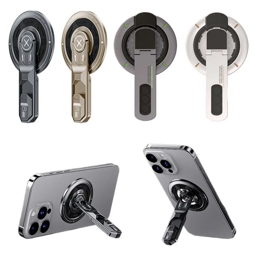 Praktische magnetische Dekompression Rotary Desktop Universal Telefon Ständer magnetische Halterung für MagSafe Handy Halter