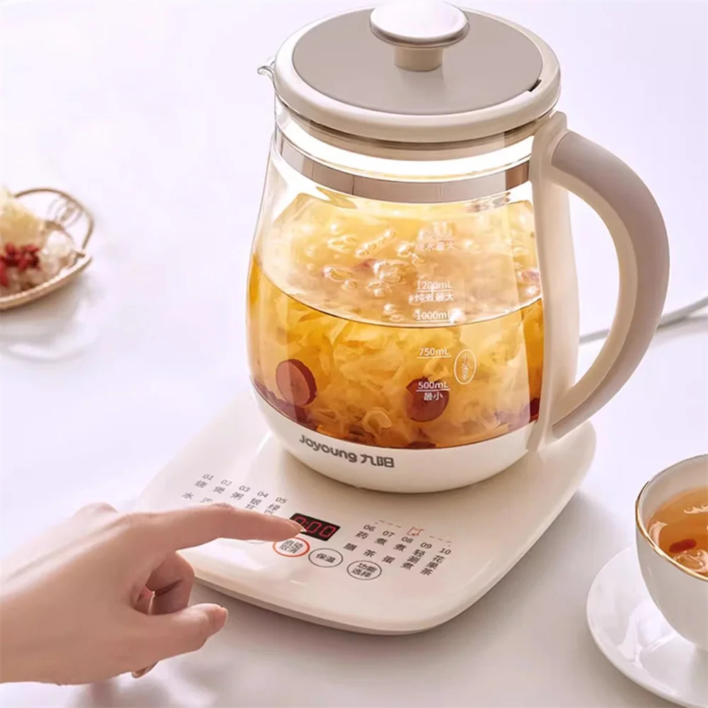 Joyoung Electric Kettle 1.5L Healthy Kettle Multifunction Flower Tea Desserts Medicinal Food Boling Water For Home K15D-WY345