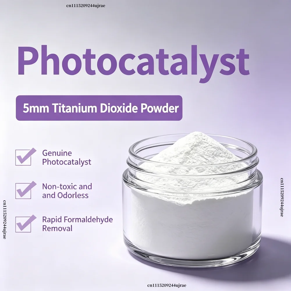 5nm Nano TiO2 Photocatalyst Powder JR05 High Catalytic Activity No Precipitation Liquid Raw Material for DIY Deodorizer